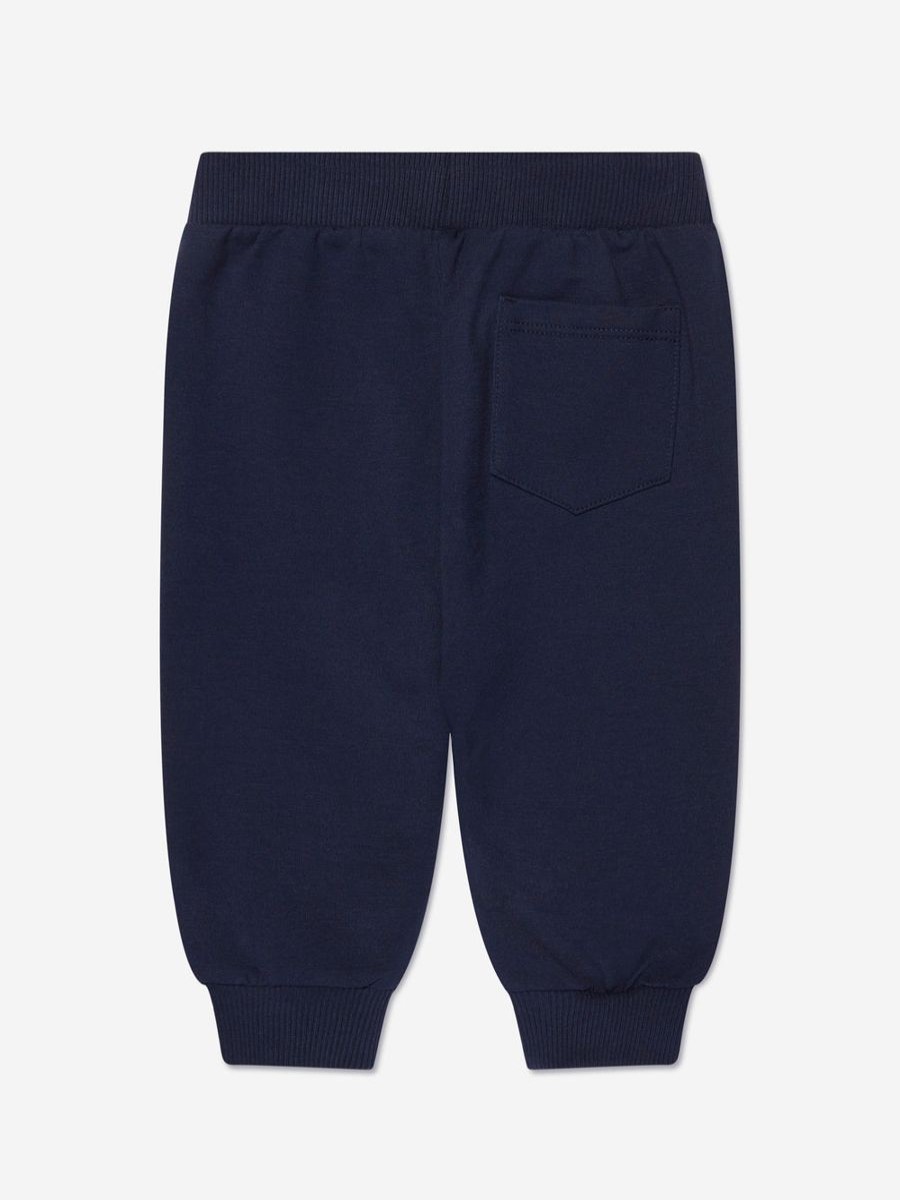 Baby Versace Sweatpants | Baby Boys Logo Joggers In Navy