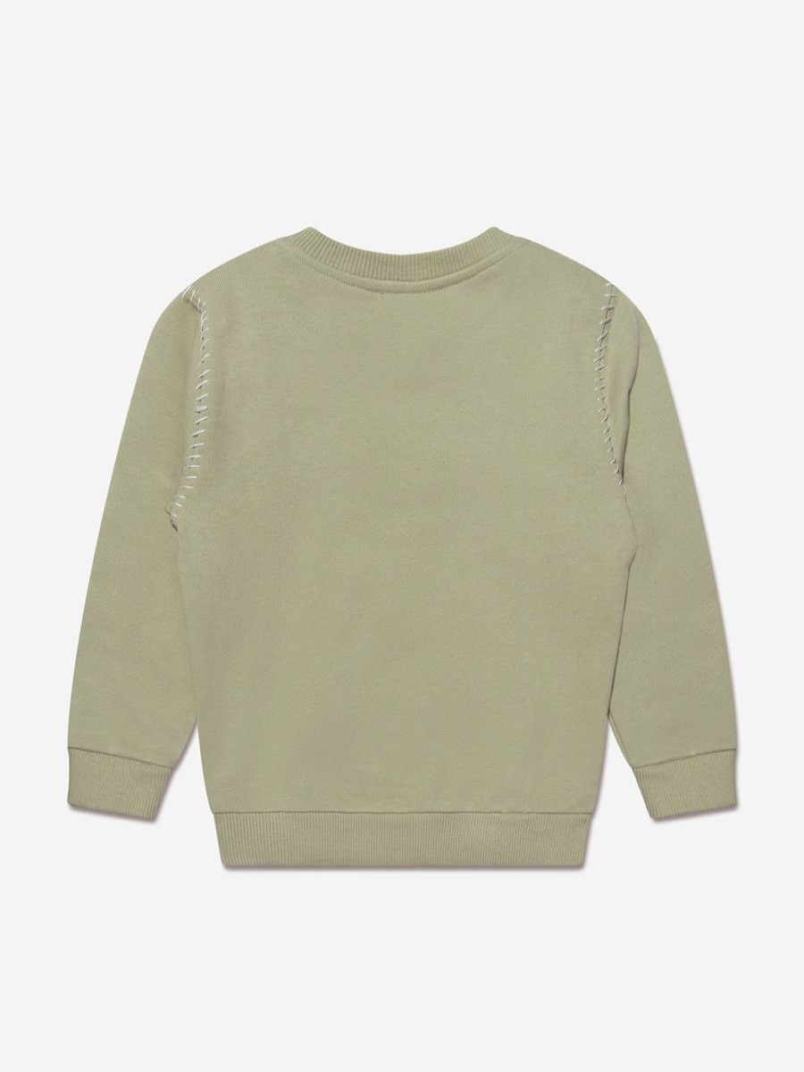 Teen Balmain Sweatshirts & Hoodies | Kids Logo Sweatshirt In Green