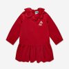 Teen KENZO KIDS Dresses | Girls Palatine Velvet Dress In Red