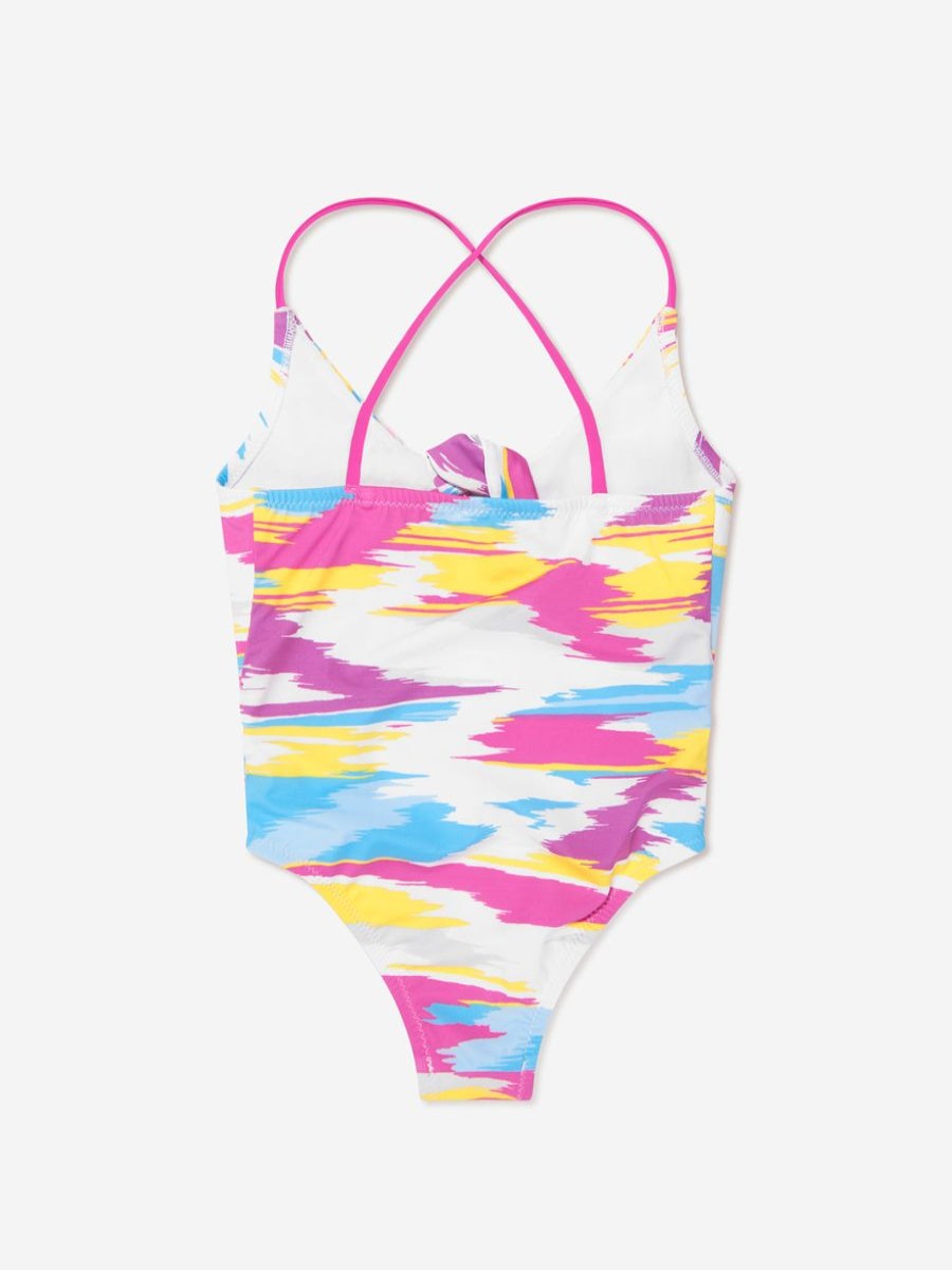 Teen Missoni Swimwear | Girls Cut Out Swimsuit In Multicolour