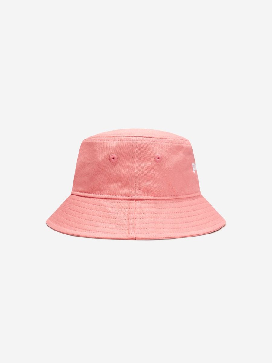 Teen Palm Angels Accessories | Girls Logo Bucket Hat In Pink