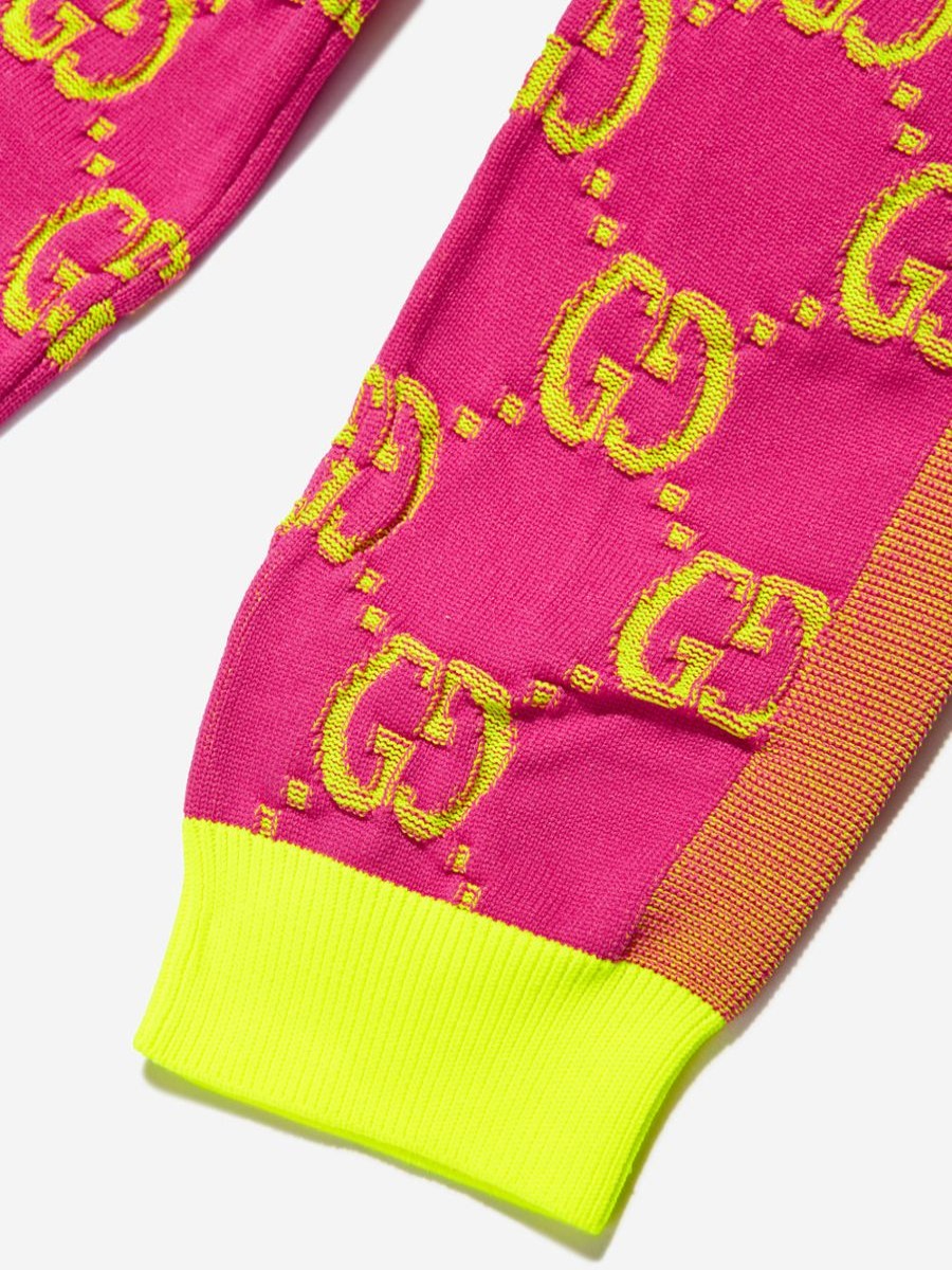 Girls Gucci Kids Leggings | Girls Gg Cycling Leggings In Pink