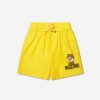 Teen Moschino Kids Swimwear | Boys Teddy Logo Swim Shorts In Yellow