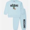 Baby Moschino Kids Tracksuits | Baby Boys Teddy Logo Tracksuit In Blue