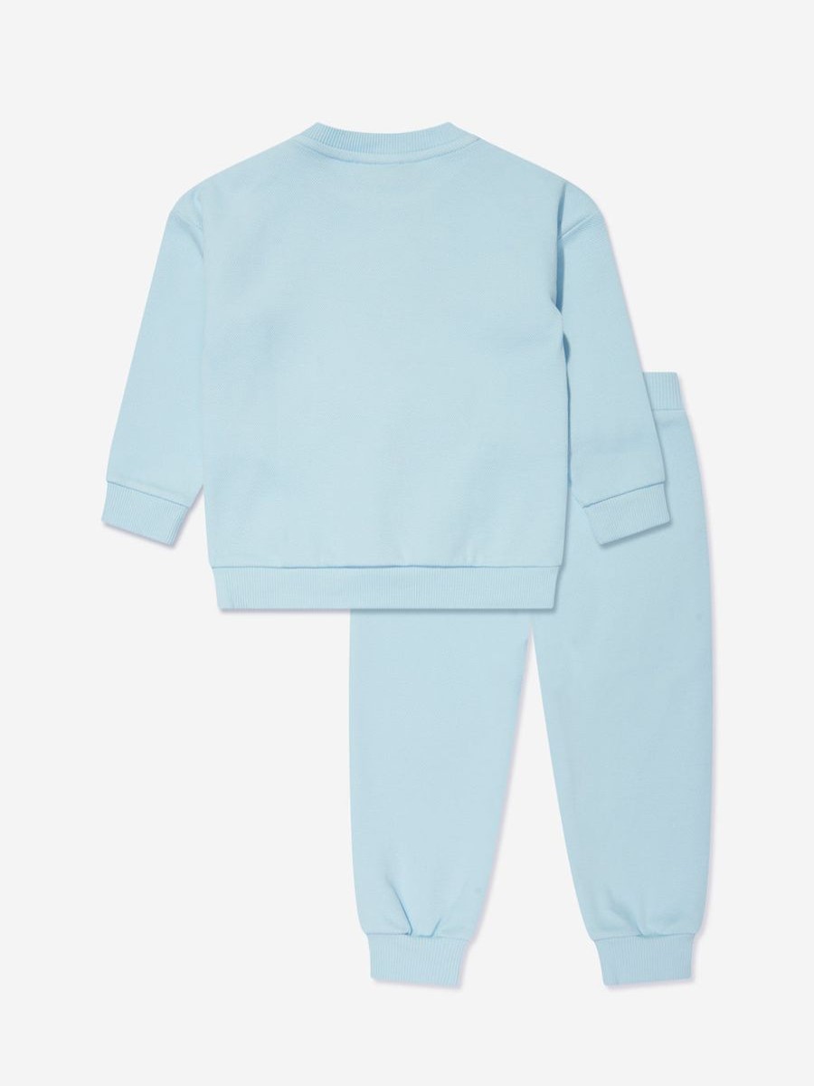 Baby Moschino Kids Tracksuits | Baby Boys Teddy Logo Tracksuit In Blue