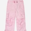 Teen AY by AYLA Shorts | Girls Nylon Cargo Trousers In Pink