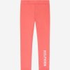 Girls Tommy Hilfiger Leggings | Girls Monotype Leggings In Peach