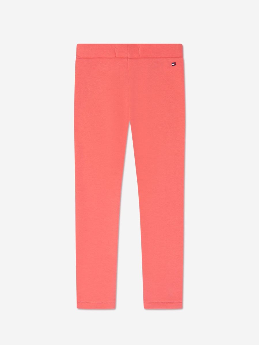 Girls Tommy Hilfiger Leggings | Girls Monotype Leggings In Peach