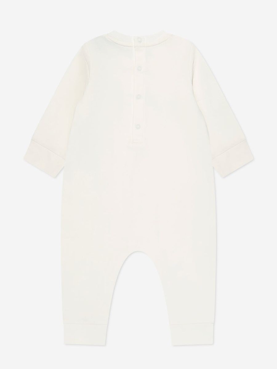 Baby Moncler Enfant Babygrows & Rompers | Baby Logo Romper In White