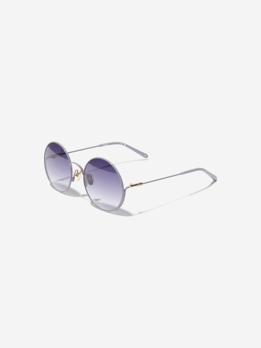 Girls Chloé Sunglasses | Girls Oval Sunglasses In Purple