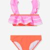 Girls Nessi Byrd Swimwear | Girls Ruffle Pica Bikini In Multicolour