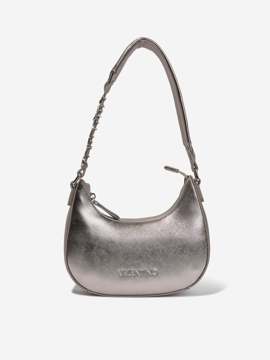 Girls Valentino Bags & Backpacks | Girls Vancouver Shoulder Bag In Grey (W:16Cm)