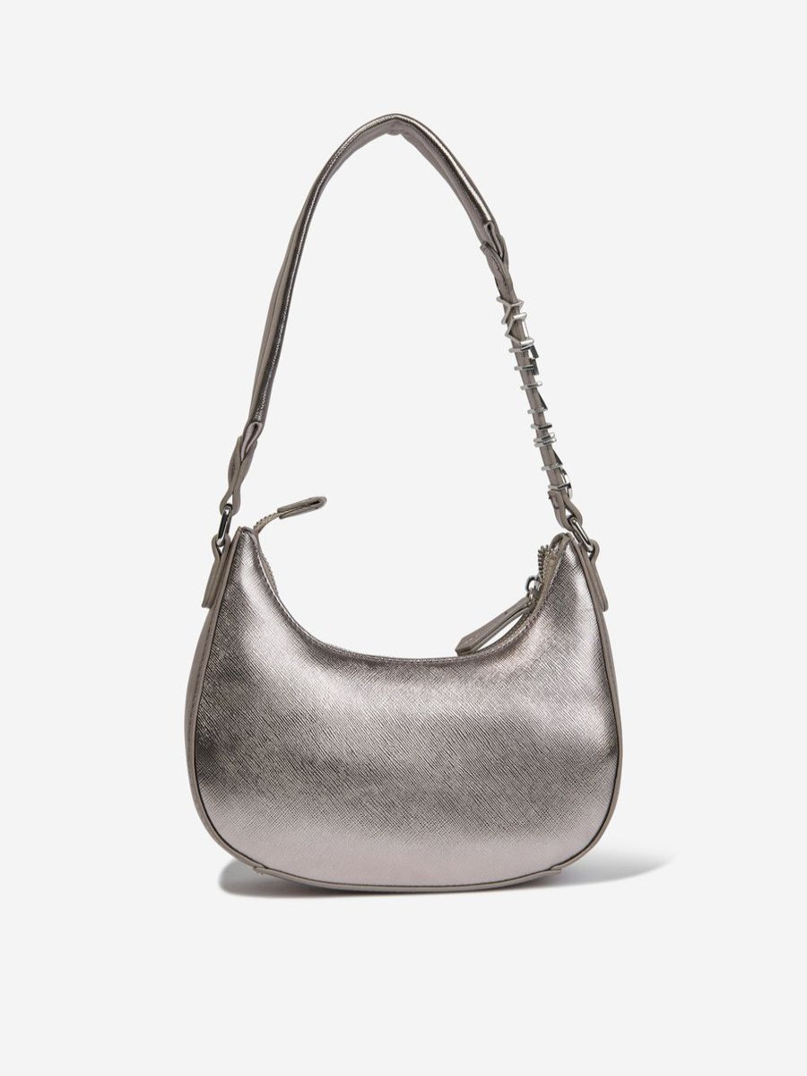 Girls Valentino Bags & Backpacks | Girls Vancouver Shoulder Bag In Grey (W:16Cm)