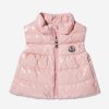 Baby Moncler Enfant Coats & Jackets | Baby Girls Down Padded Hiva Gilet In Pink