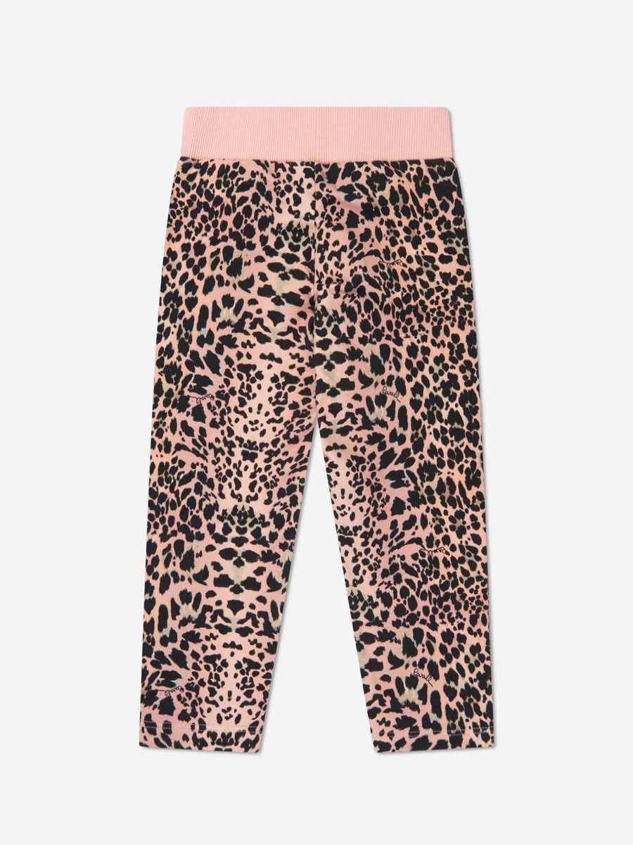 Girls Roberto Cavalli Leggings | Girls Cotton Leopard Print Leggings