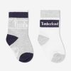 Baby Timberland Socks & Tights | Baby Boys Multipack Socks Set In White