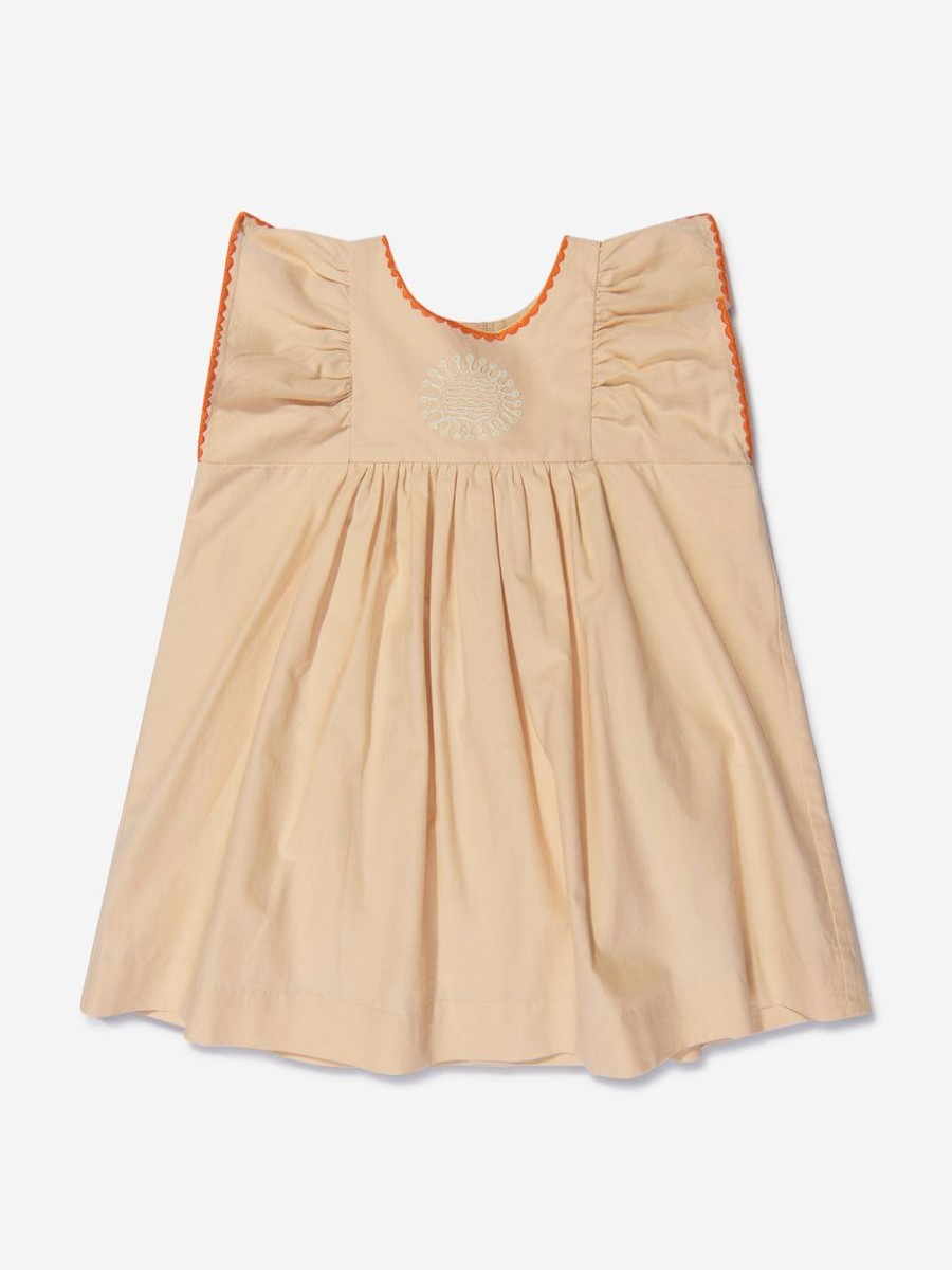 Baby Bonpoint Dresses | Baby Girls Cotton Embroidered Dress