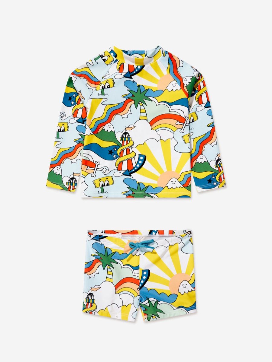 Baby Stella McCartney Kids Swimwear | Baby Boys Swim Set In Multicolour