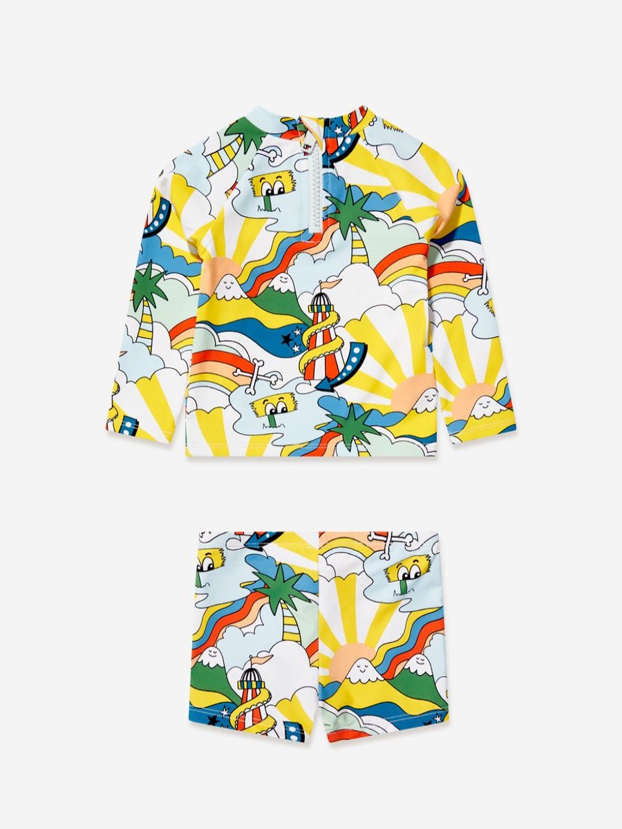 Baby Stella McCartney Kids Swimwear | Baby Boys Swim Set In Multicolour