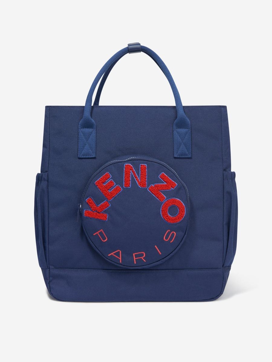 Girls KENZO KIDS Bags & Backpacks | Baby Logo Changing Bag In Navy