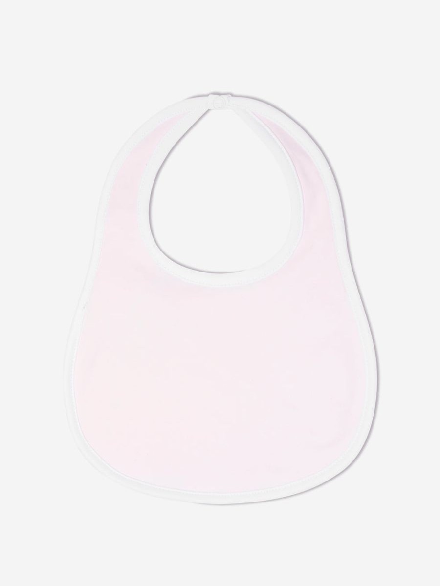 Baby Magnolia Baby Bottles, Dummies & Bibs | Baby Girls Pima Cotton Bib In Pink