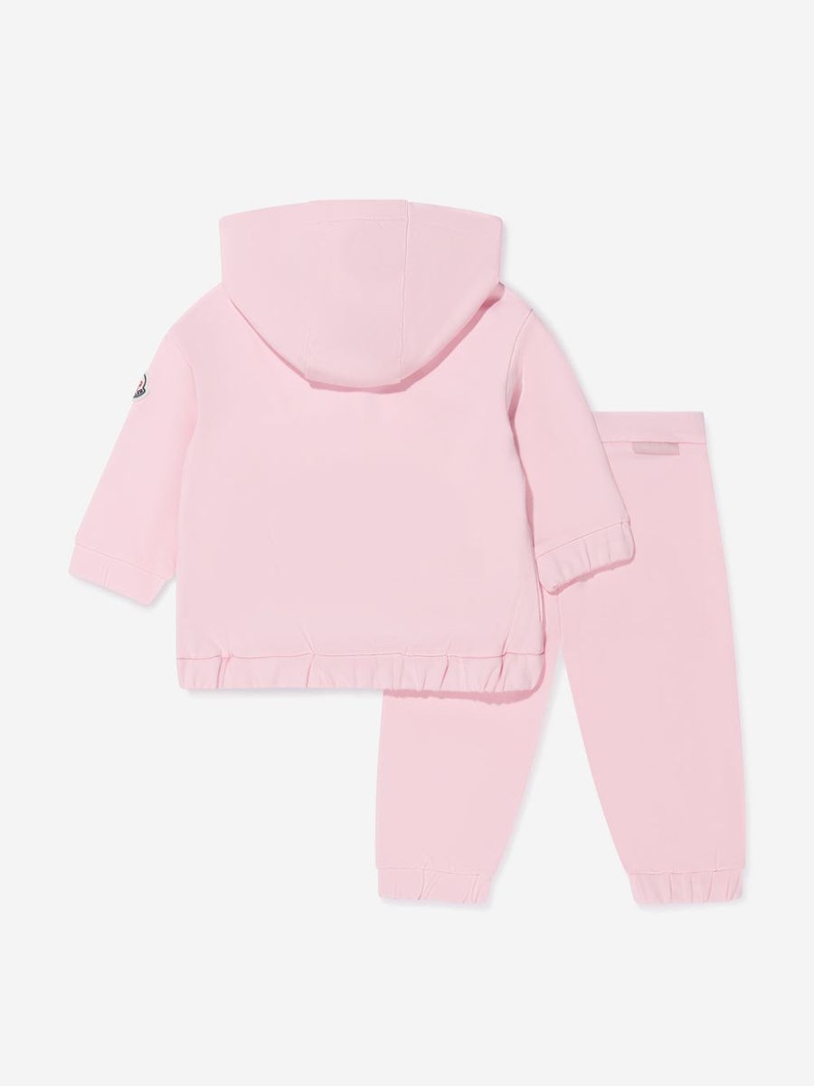 Girls Moncler Enfant Tracksuits | Baby Girls Pocket Tracksuit In Pink