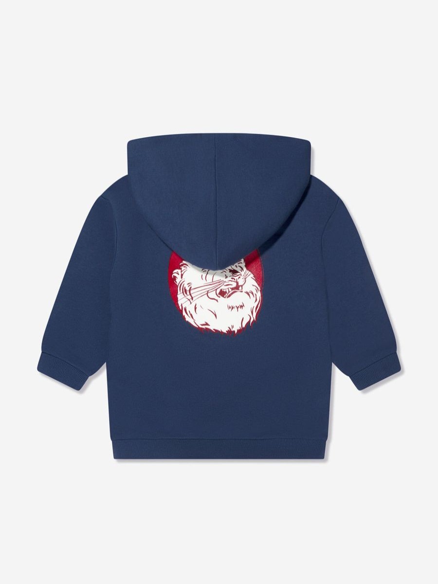 Baby Gucci Kids Sweatshirts & Hoodies | Baby Boys Lion Hoodie In Blue