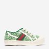 Girls Gucci Kids Sneakers | Kids Tennis 1977 Trainers In Green