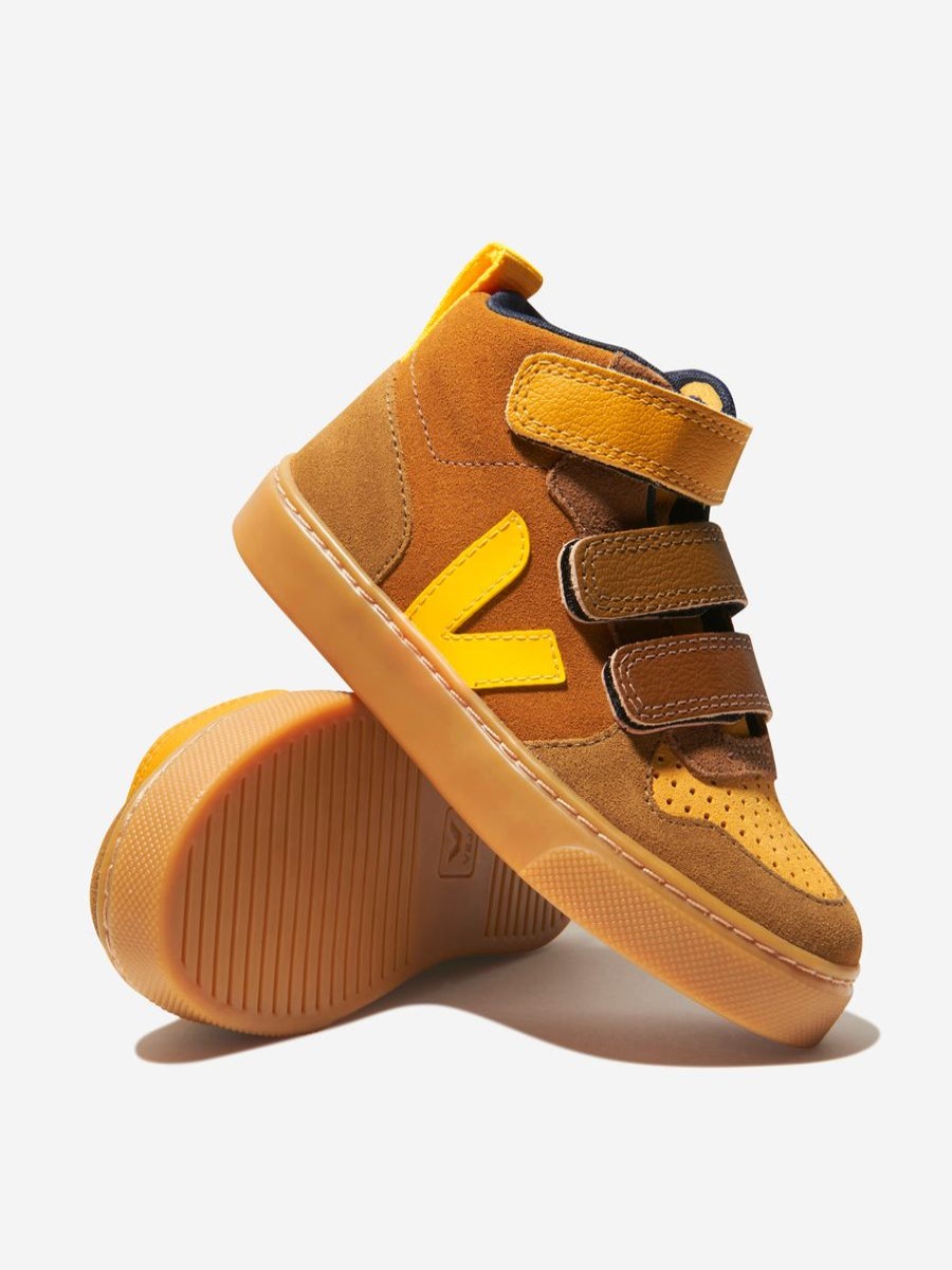 Teen Veja Footwear | Veja - Kids Suede V-10 Mid Trainers | Childsplay Clothing