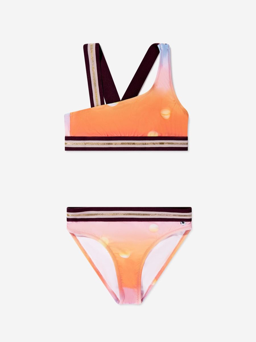 Teen Molo Swimwear | Girls Sun Print Nicola Bikini In Orange