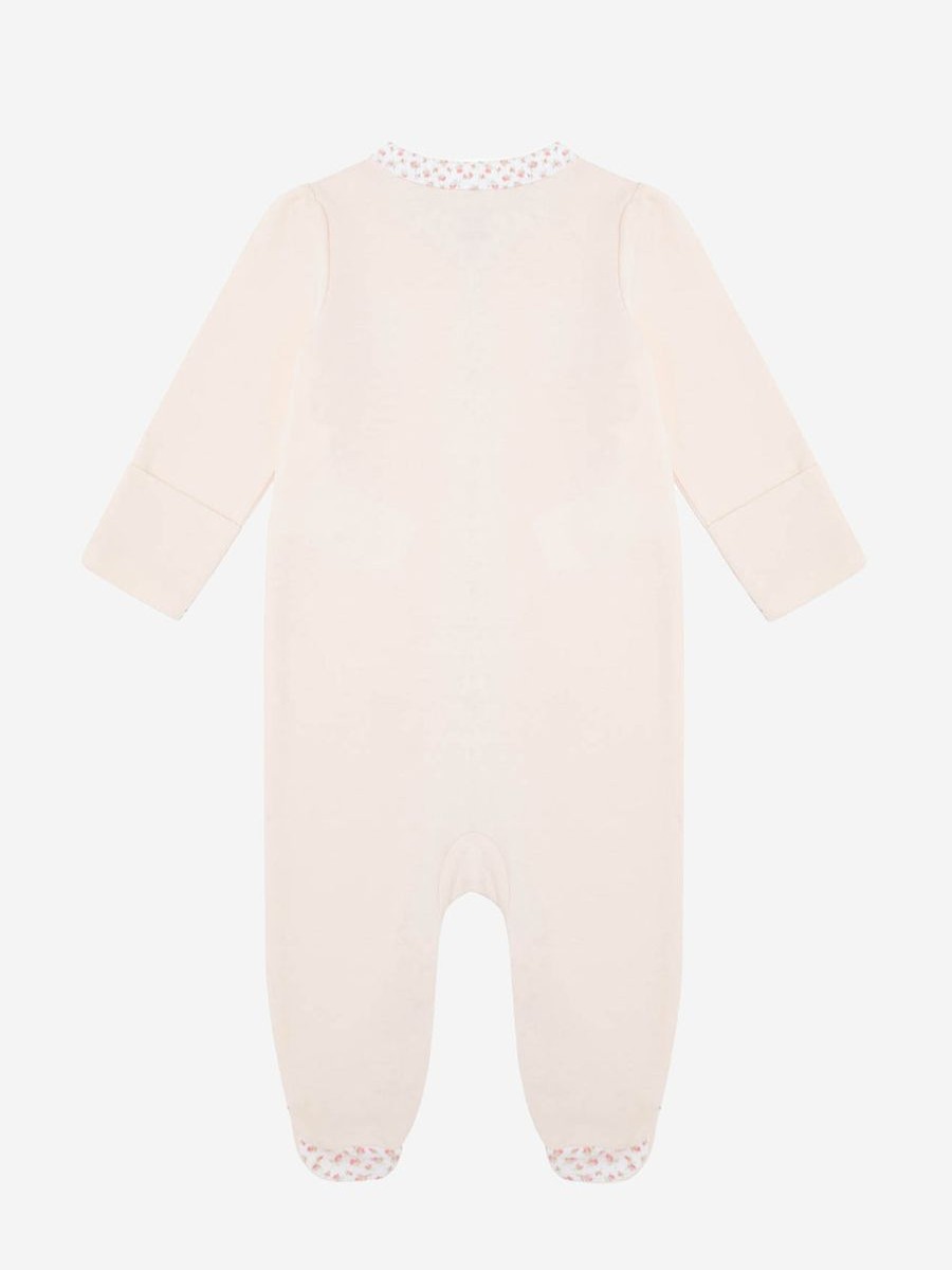 Baby Ralph Lauren Kids Babygrows & Rompers | Baby Girls Logo Babygrow In Pink