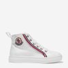 Girls Moncler Enfant Sneakers | Unisex Anyse Ii High Top Logo Trainers