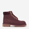 Teen Timberland Footwear | Girls Nubuck Premium 6 Inch Boots