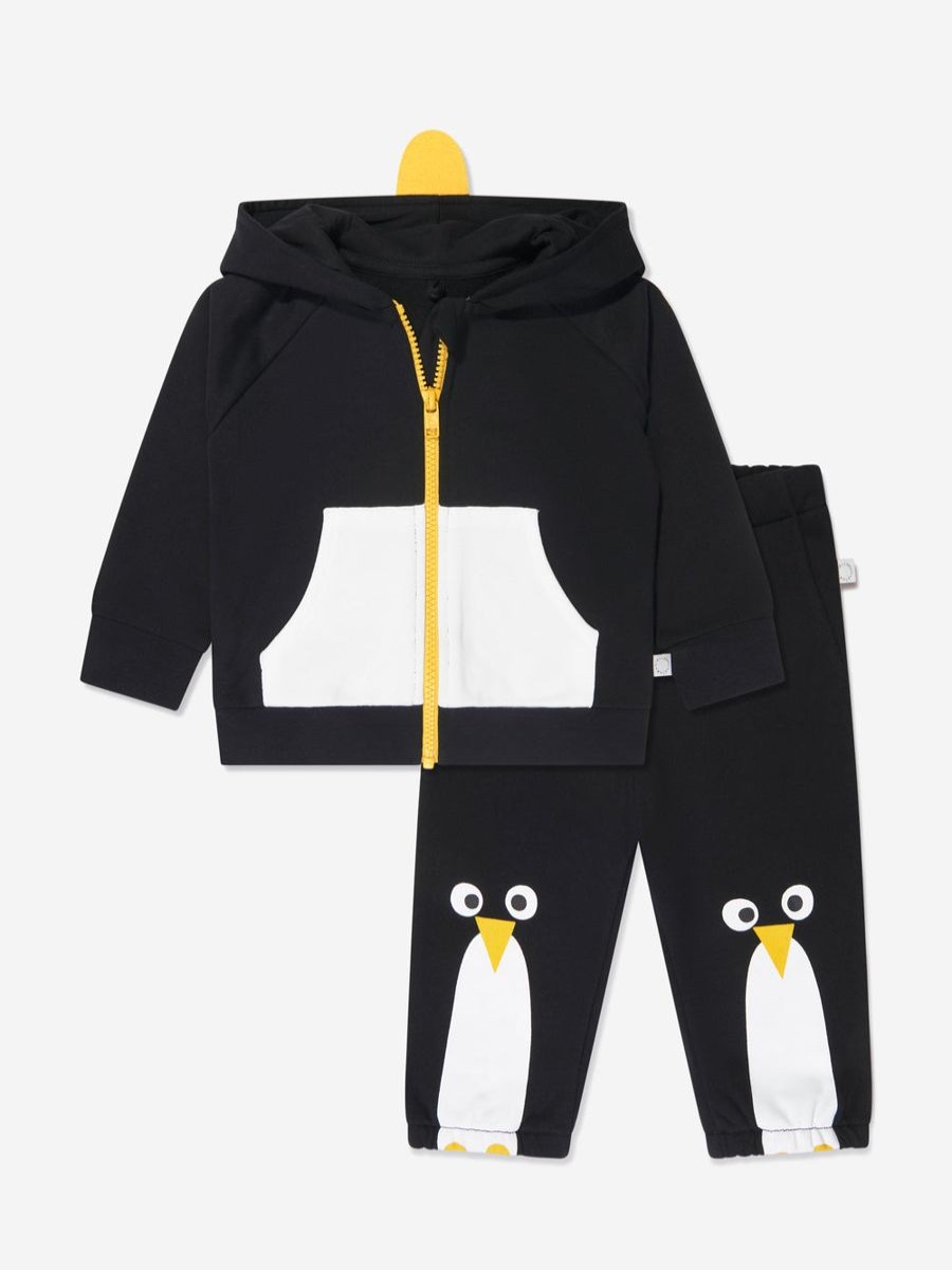 Girls Stella McCartney Kids Tracksuits | Baby Penguin Tracksuit In Black