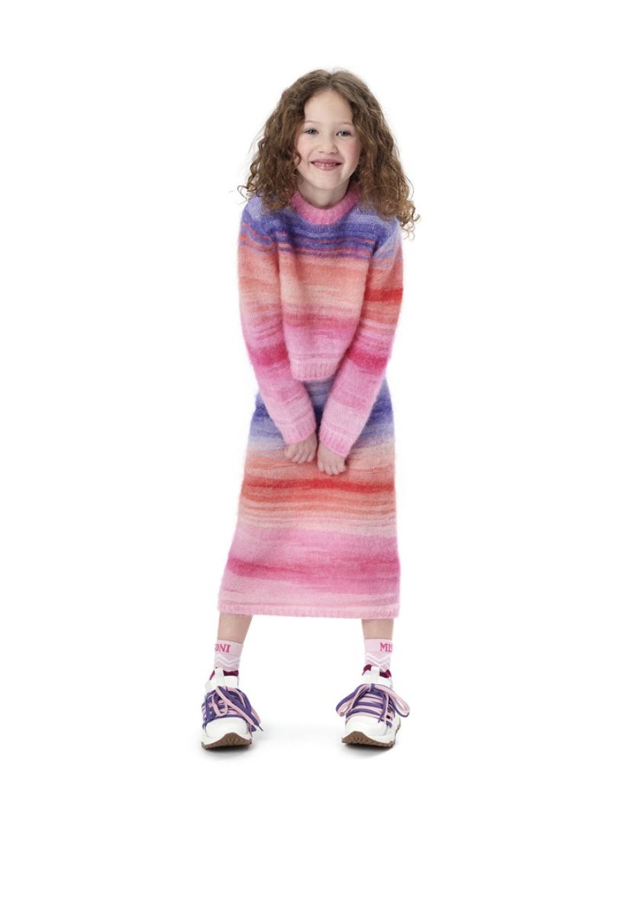 Girls Missoni Jumpers & Cardigans | Girls Knitted Jumper In Multicolour