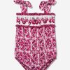 Baby Dolce & Gabbana Kids Babygrows & Rompers | Baby Girls Majolica Romper In Pink