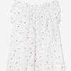 Baby Bonpoint Dresses | Baby Girls Cotton Flower Print Dress