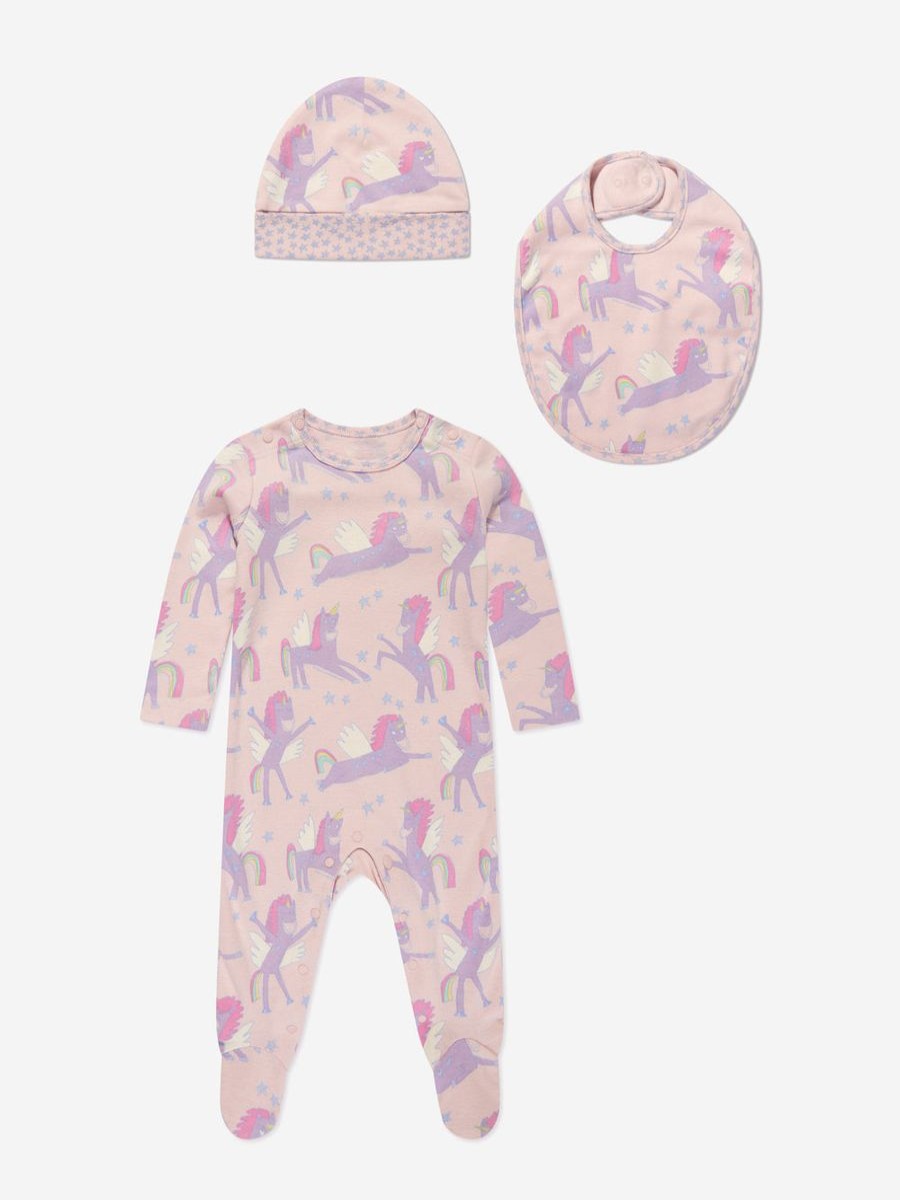 Baby Stella McCartney Kids Babygrows & Rompers | Baby Girls Babygrow Set In Pink