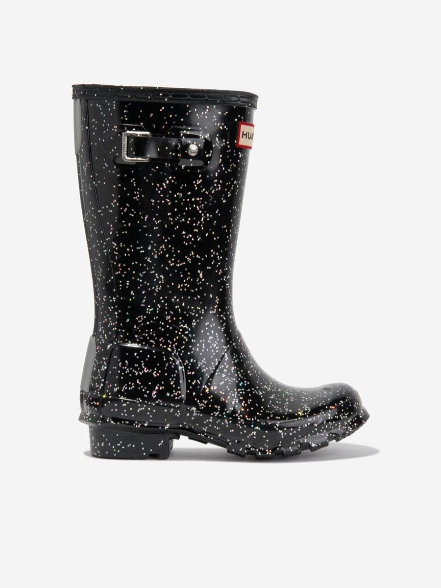 Girls Hunter Boots | Hunter - Girls Giant Glitter Wellies | Childsplay Clothing