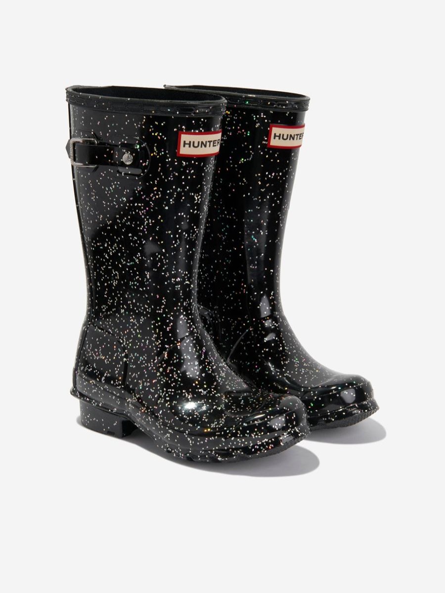 Girls Hunter Boots | Hunter - Girls Giant Glitter Wellies | Childsplay Clothing