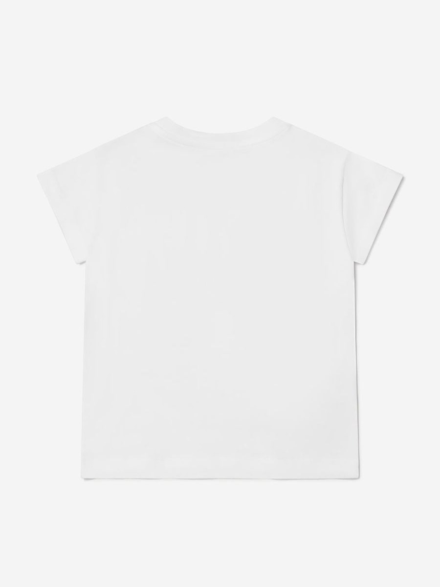 Girls Elie Saab Tops & T-Shirts | Girls Cotton Jersey Logo T-Shirt