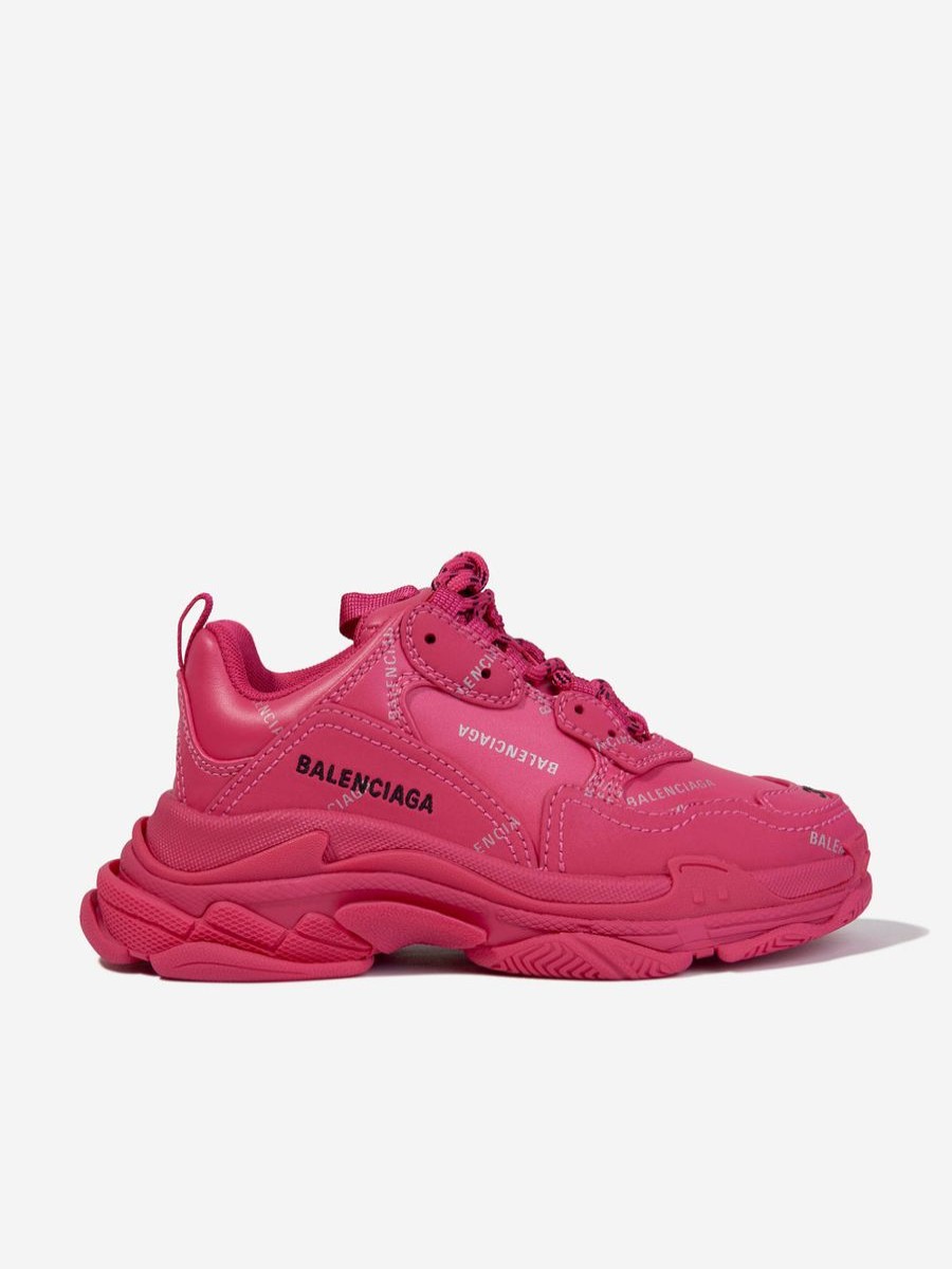 Girls Balenciaga Kids Sneakers | Girls Triple S Trainers