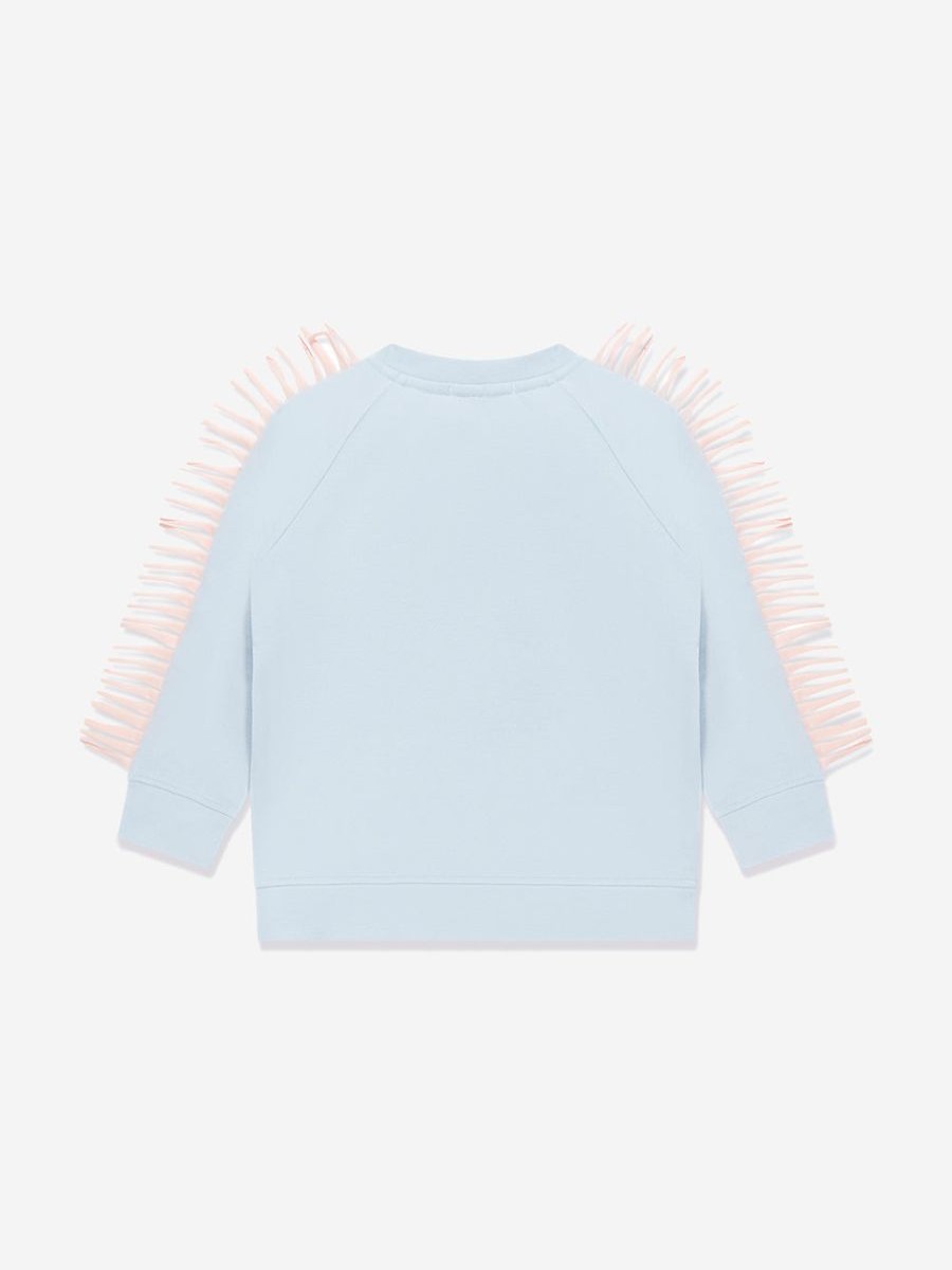 Girls Stella McCartney Kids Sweatshirts & Hoodies | Girls Unicorn Sweatshirt In Blue