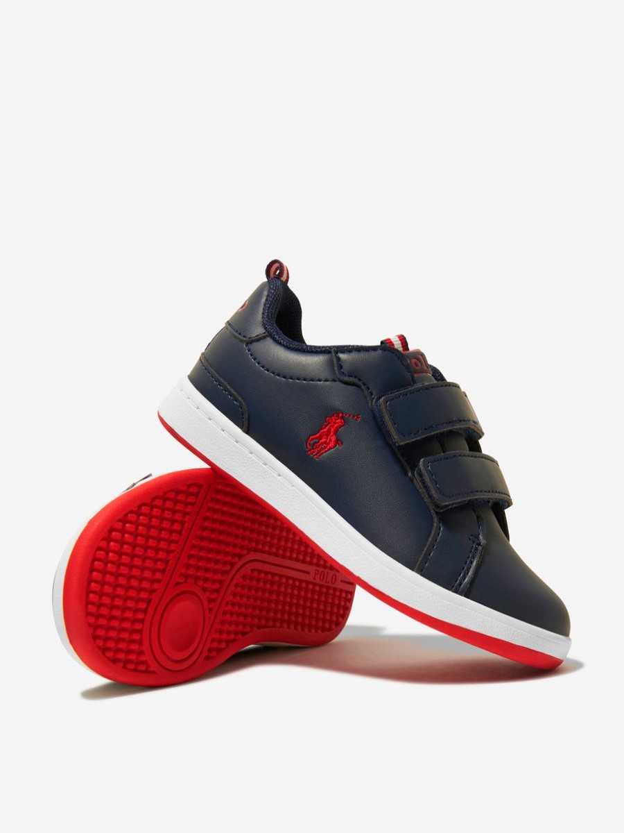 Teen Ralph Lauren Kids Footwear | Ralph Lauren Kids - Kids Heritage Court Ez Trainers | Childsplay Clothing