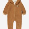 Baby Moschino Kids Babygrows & Rompers | Baby Teddy Bear Romper In Brown