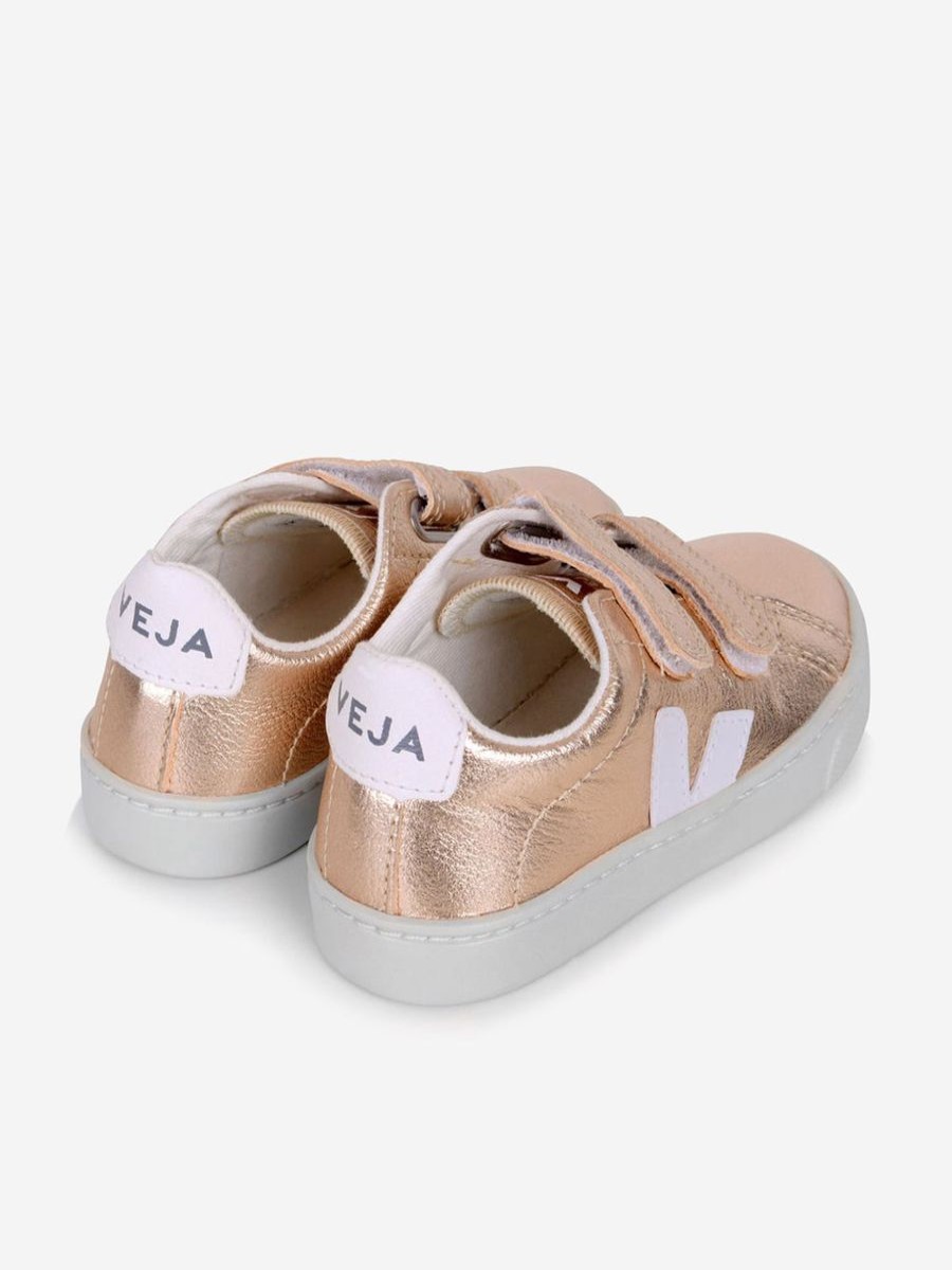 Girls Veja Sneakers | Girls Chromefree Leather Esplar Trainers