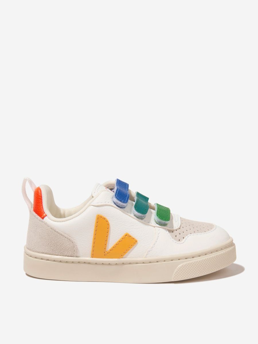 Teen Veja Footwear | Veja - Kids Chromefree Leather V-10 Trainers | Childsplay Clothing