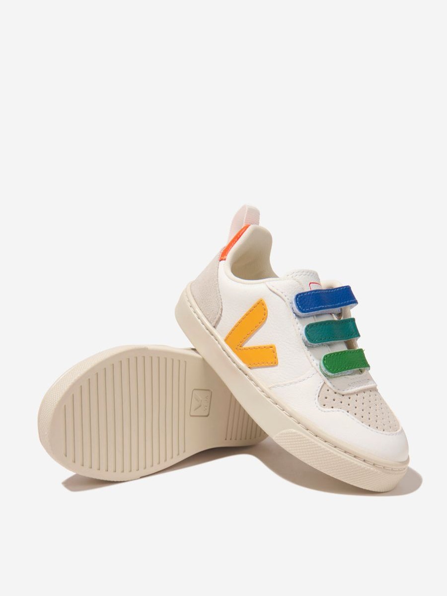 Teen Veja Footwear | Veja - Kids Chromefree Leather V-10 Trainers | Childsplay Clothing