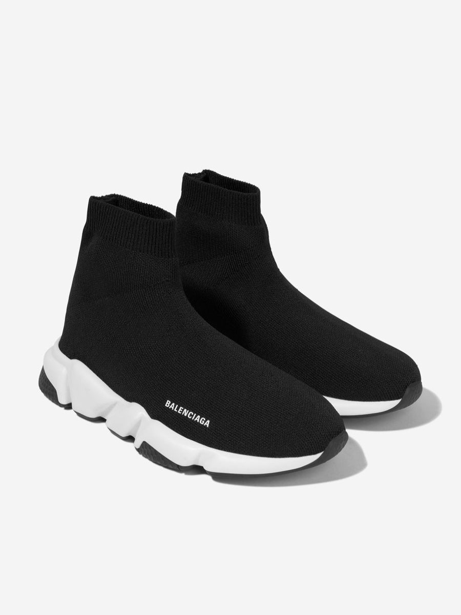 Girls Balenciaga Kids Sneakers | Balenciaga Kids - Unisex Logo Speed Trainers | Childsplay Clothing