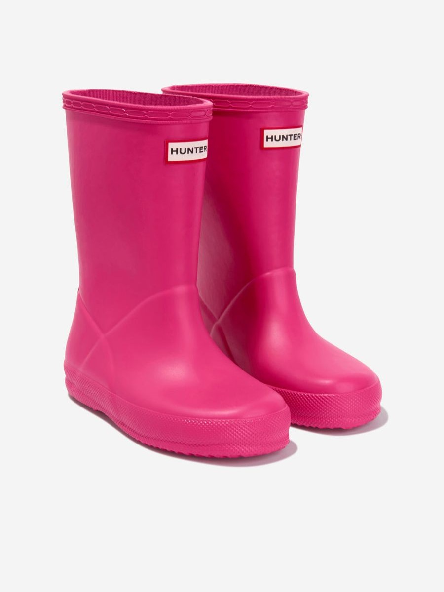 Girls Hunter Boots | Girls Original First Classic Boots In Pink